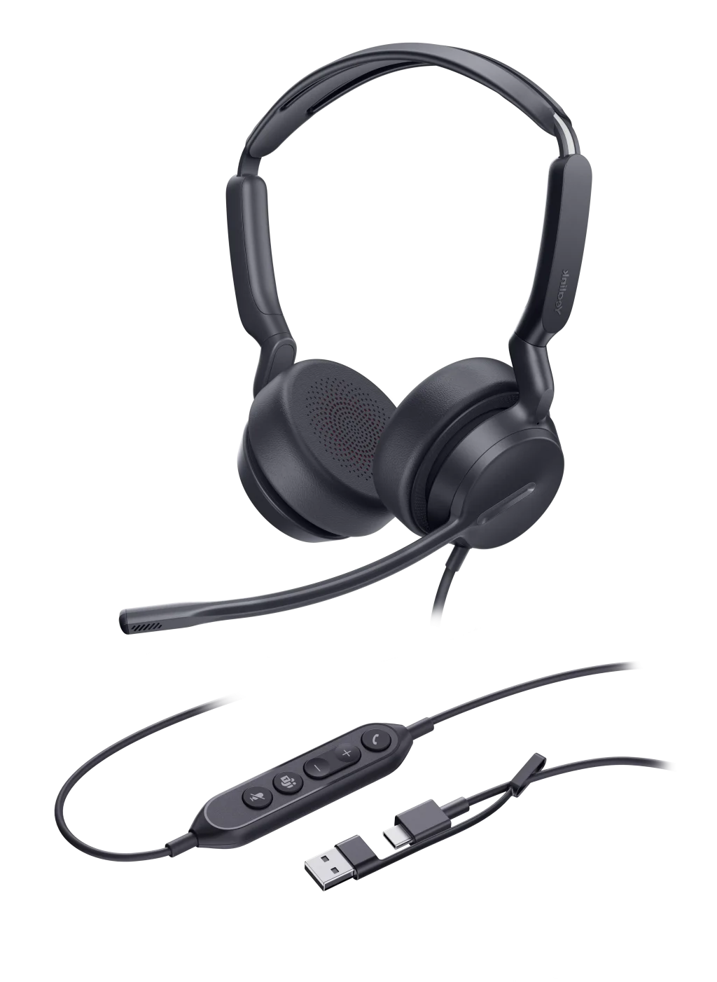 Yealink UH42 SE Dual Teams USB-C/A headset - Image 2